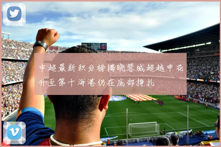 中超最新积分榜揭晓蓉城超越申花升至第十海港仍在底部挣扎