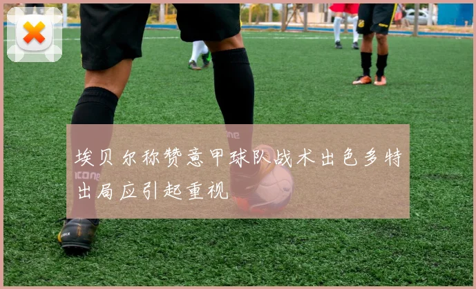 埃贝尔称赞意甲球队战术出色多特出局应引起重视